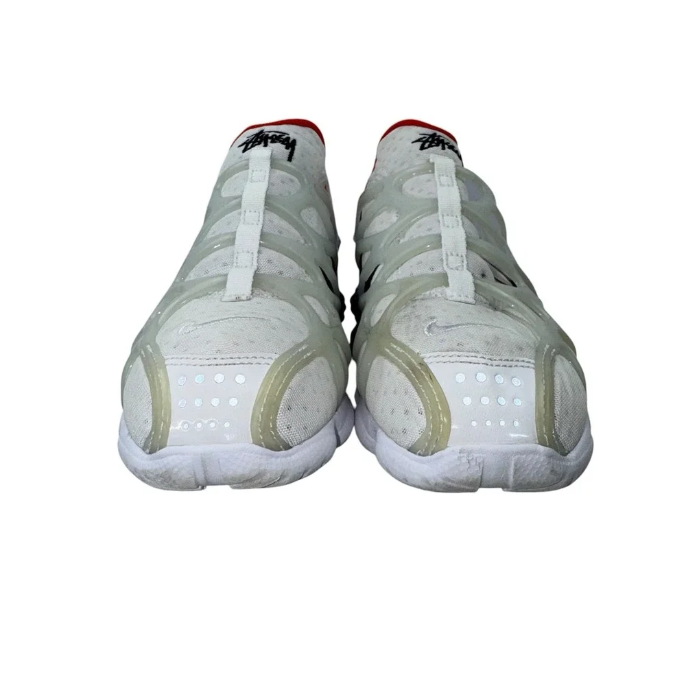 Size 7 - Stussy x Nike Air Zoom Spiridon Kukini White